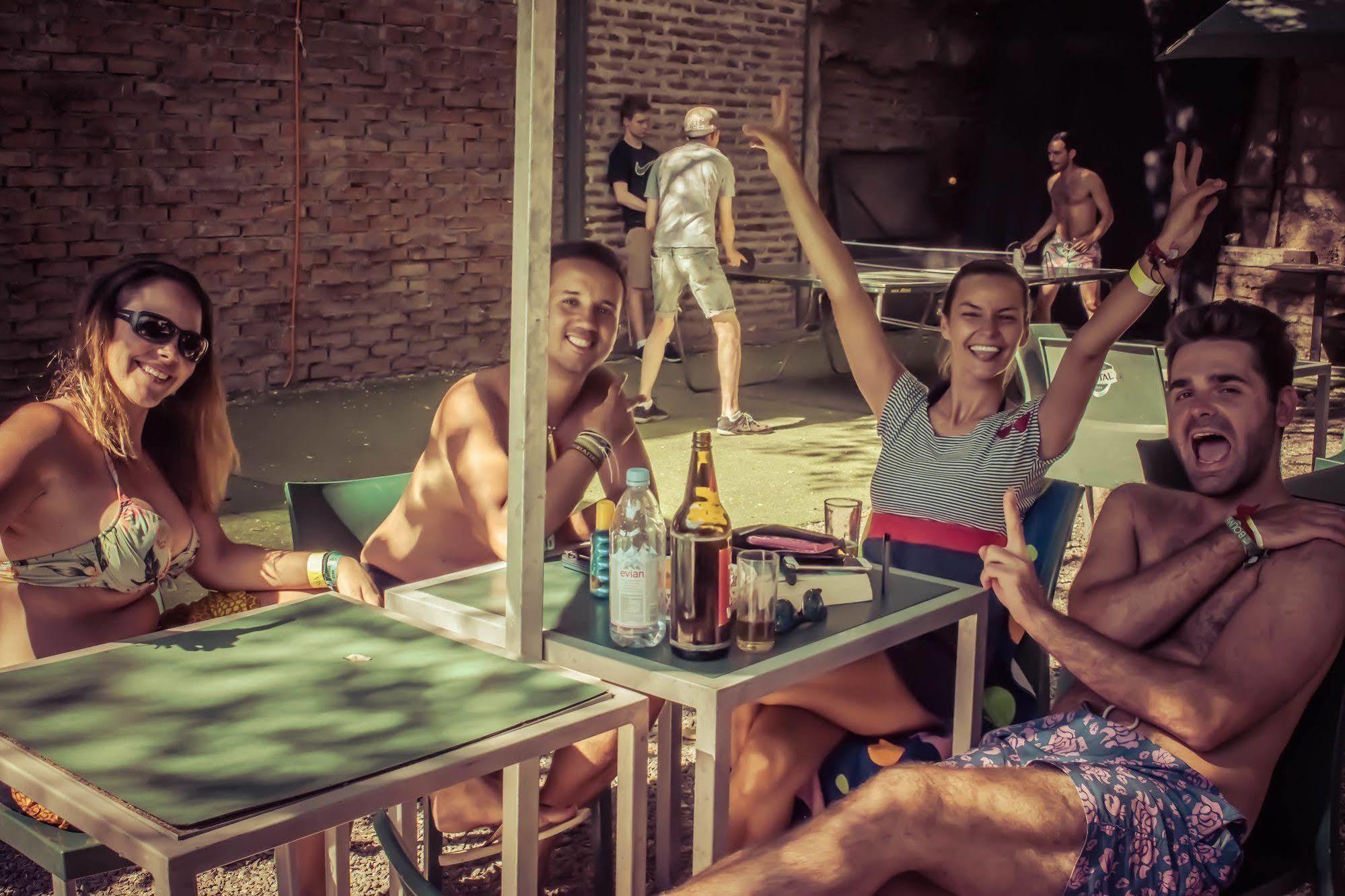 סנטיאגו La Casa Roja Hostel מראה חיצוני תמונה