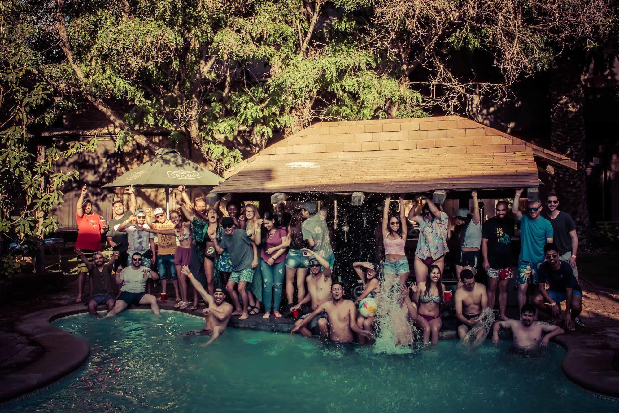 סנטיאגו La Casa Roja Hostel מראה חיצוני תמונה